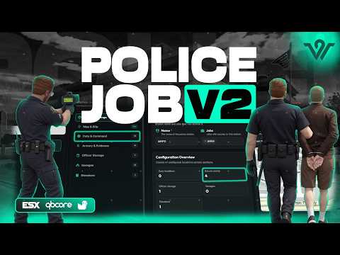 Advanced Police Job (V2) · Wasabi Scripts