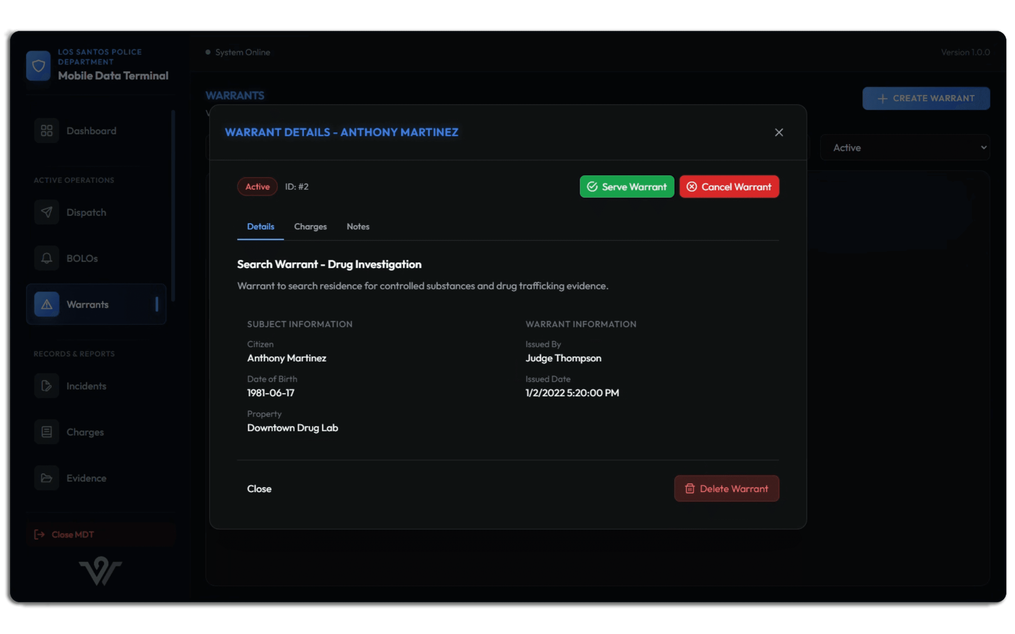 MDT And Dispatch System view 9