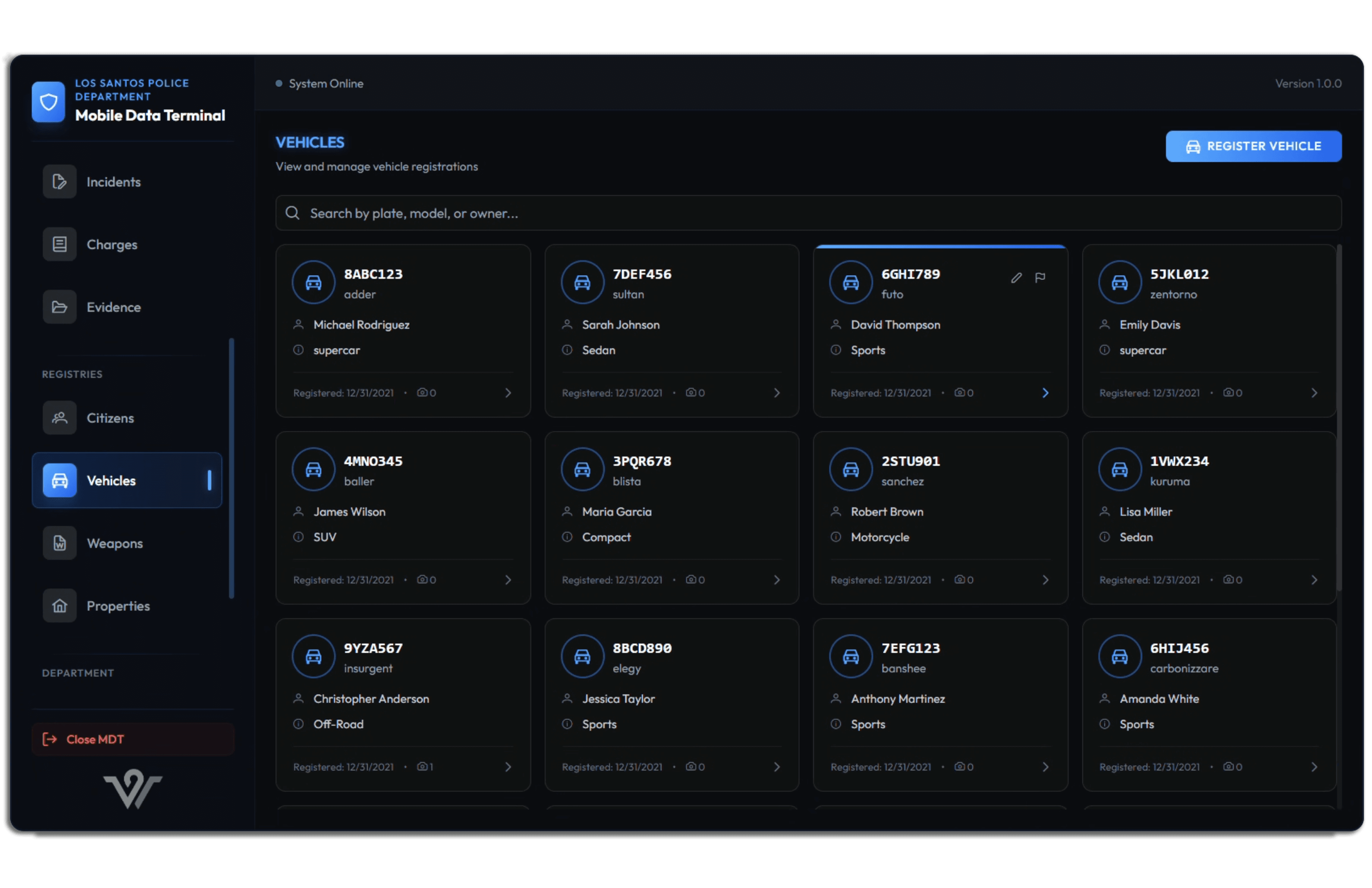 MDT And Dispatch System view 10