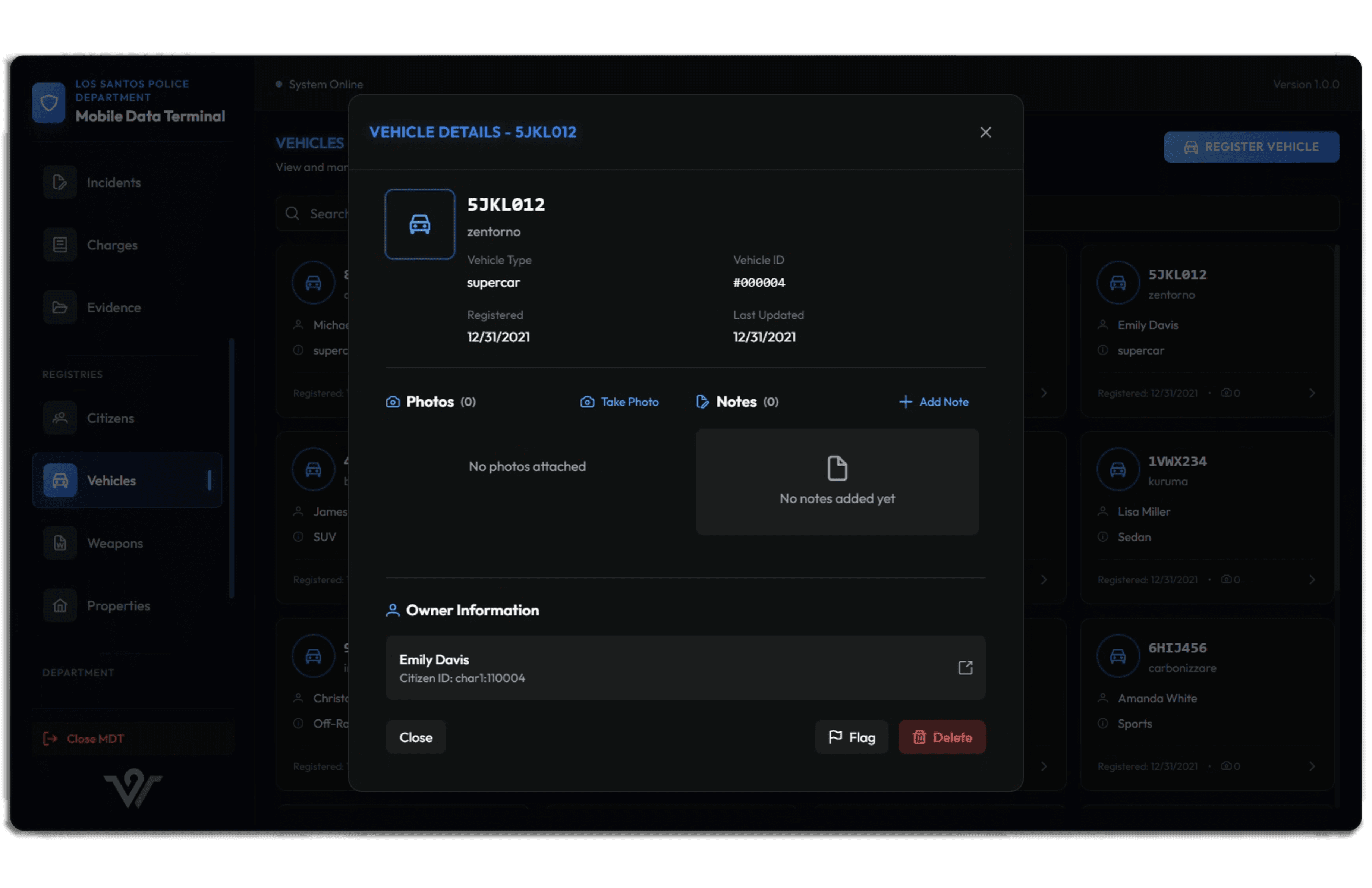MDT And Dispatch System view 11