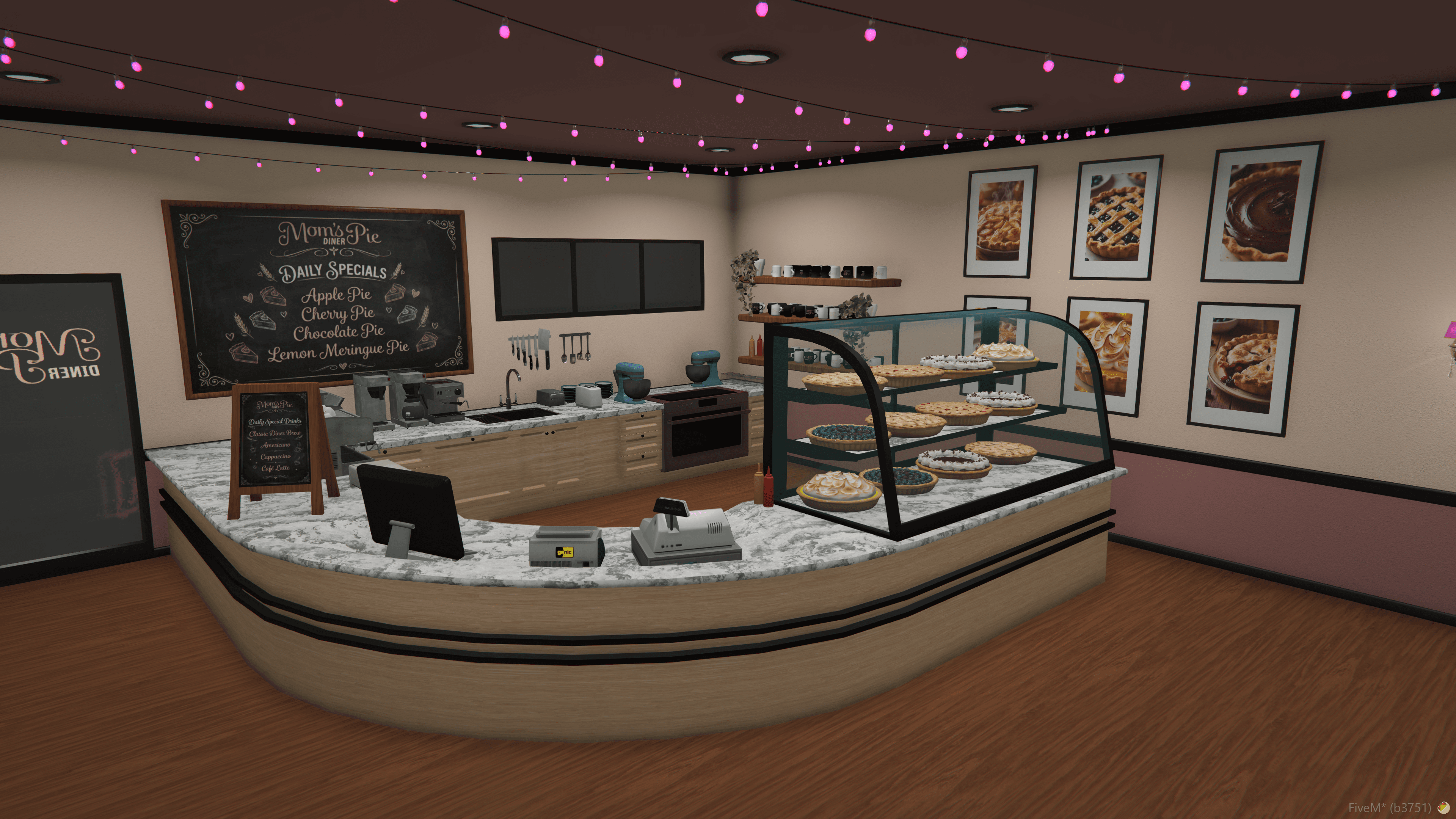 Mom's Pie Diner MLO view 2