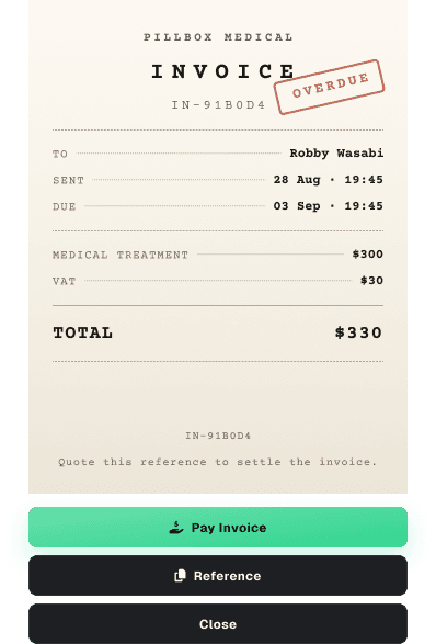 Complete Billing view 5