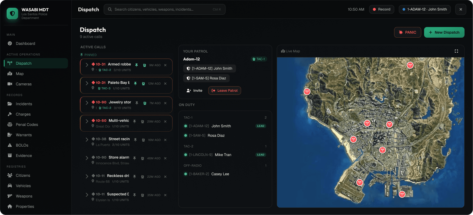 MDT And Dispatch System (V2) view 5
