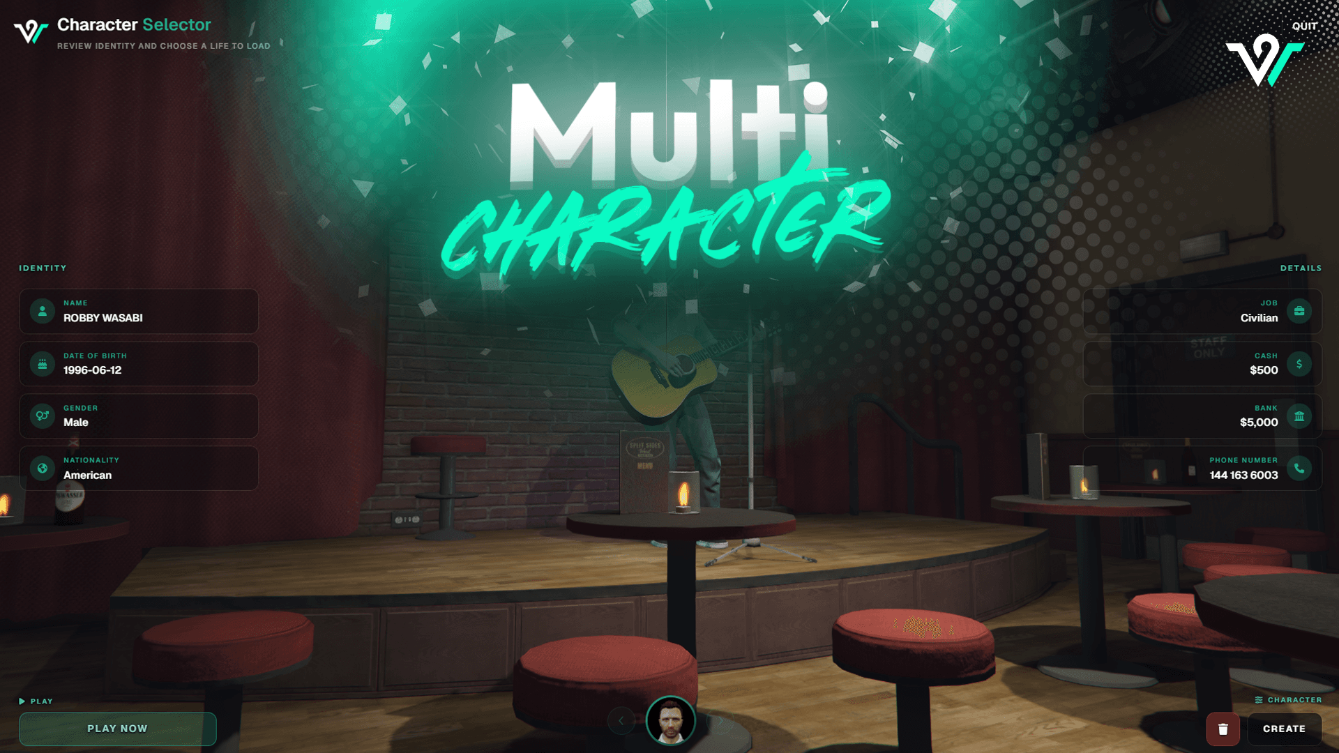 Multicharacter