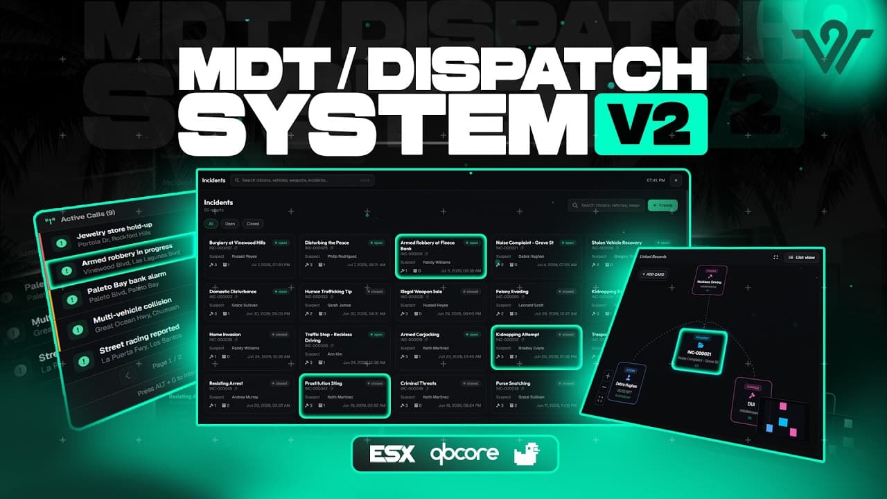 MDT And Dispatch System (V2) preview