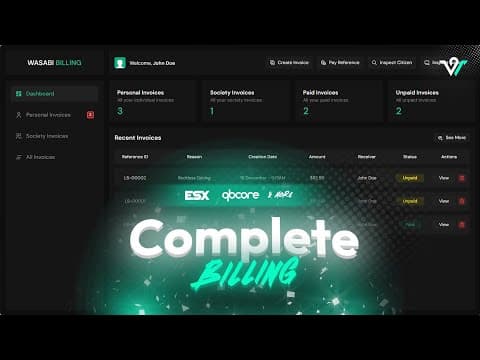 Complete Billing video 1