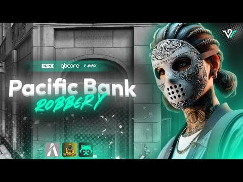 Pacific Bank Robbery video 1