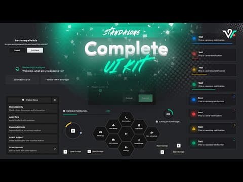 Complete UI Kit video 1